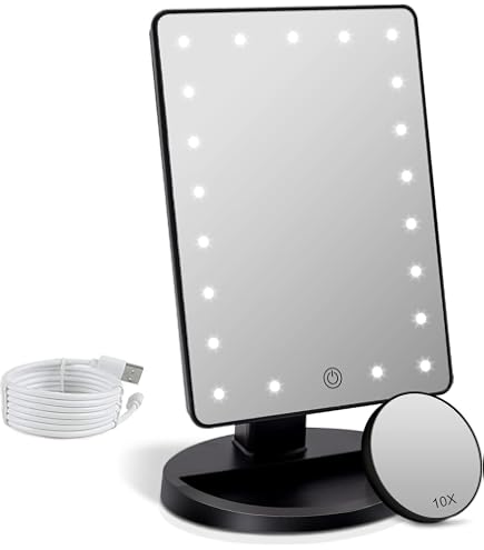 HORIUCHI Folding Mirror - Japanese Tabletop Makeup Mirror, Portable & Adjustable For Travel - View #7
