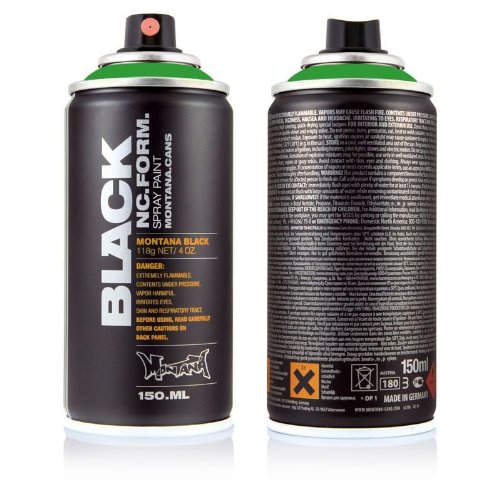 Montana BLACK Sprühdosen POCKET CANS 150ml Vorratspack 6 verschiedene Farben - 5