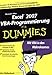 Excel 2007 VBA-Programmierung für Dummies by John Walkenbach, Frank Geisler