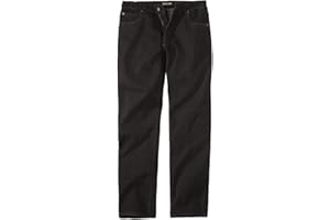 ATLAS FOR MEN - Jeans Homme Regular Stretch - Taille Semi-Elastiquée - Coupe Droite - Pantalon Homme - Disponible en Grandes Tailles