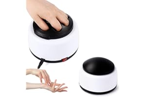 LIARTY Máquina quitaesmalte de uñas, máquina de limpieza automática automática de gel de vaporizador eléctrico UV para uñas acrílicas, esmalte de gel para salón de belleza y hogar (negro)