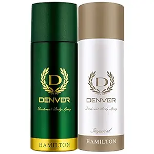 Denver Deo, Hamilton, 165ml and Deo, Imperial, 165ml