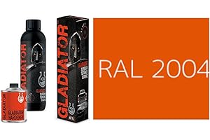 shabbychiccolors GLADIATOR RAPTOR vernice texturizzata al altissima resistenza al graffio tipo raptor (arancio ral 2004)
