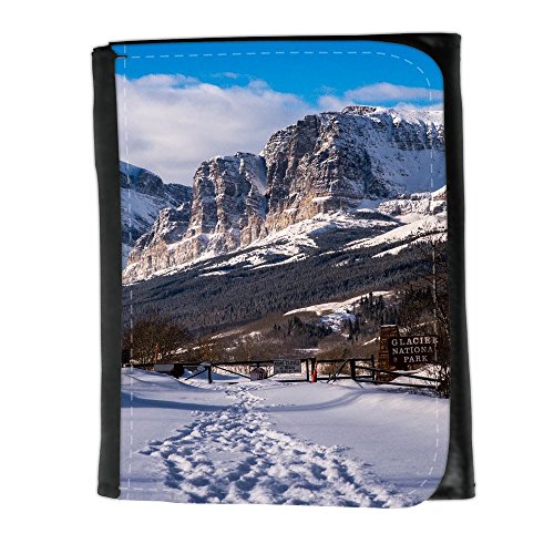Preisvergleich Produktbild Portemonnaie Geldbörse Brieftasche / / F00001844 Glacier Nationalpark gnp / / Small Size Wallet