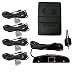 Produktbild 4 Sensoren Parkplatz grau silber mit Display und Display