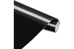 ANT Black 12" x 10ft Craft Permanent Adhesive Vinyl for DIY Project, Decal, Sticker, All Weather Fade Proof, Indoor Outdoor Use for Crafts, Cricut, Silhouette, Expressions, Cameo, Signs