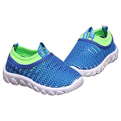 Weiches Mesh Flach Rutschfest Kinderschuhe Ultraleicht Weicher Sohlen Sandalen Breathable Sommer Haushalt und Outdoor Turnschuhe Unisex Mädchen Jungs - 2