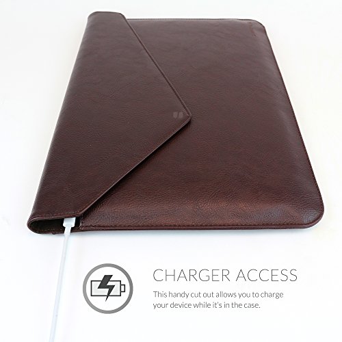 Snugg Macbook Pro Touch 15   2016  2017  Sleeve  Kastanienbraun H  lle mit lebenslanger Garantie f  r Macbook Pro Touch 15   2016  2017  15  Touchbar