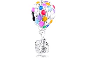 PANDOCCI 2020 Sommer bis Haus & Luftballons Perle 925 Silber DIY Passend für Original Pandora Armbänder Charme Modeschmuck
