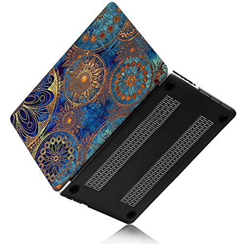 Case MacBook Air 13 H  lle   Haocoo B  hmen Design Ultra Slim D  nn Kratzfeste matt rutschfest Hartschale Kunststoff Schutzh  lle Snap case f  r Apple