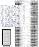 PVC Vorhang CHRISTALL NE&OVP . Leicht abwaschbare Beschreibung: Größe: ca. 90x200cm (Breite + Länge kürzbar) Material : PVC , wetterfest %100 Made in Italy geräuschlos, klappert nicht, kratzt nicht für innen und aussen verhindert das Eindringen von Hitze und Insekten Sichtschutz durch dichte Stränge leicht zu reinigen (demontierbar, Handwäsche) verstellbare Aufhängevorrichtung verpackt im Karton Farbe: Transparent/Christall