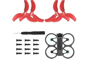 MEENEWCHING Propeller für Avata 2 Propeller,Drohne Avatar Propeller mit 12 Schrauben & Schraubendreher,Zubehör für Drohnenersatz,3032S DJI Avatar 2 Propeller Blätter Geräuscharm,Zubehör für Drohnenersatz 8Pcs