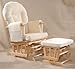 Serenity (natural) Nursing Glider maternity chair