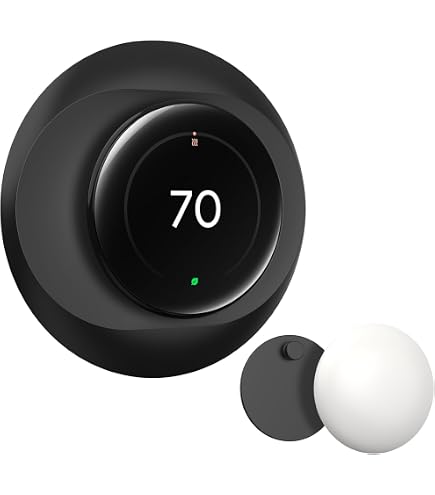 Google Nest Learning Thermostat 4th Gen THERMOSTAT ONLY, Works Good, No Base