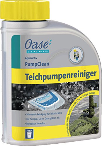 OASE Wasseraufbereiter AquaActiv PumpClean 500 ml, silber