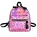 Produktbild GiveKoiu-Bags Cool Rucksäcke für Mädchen für Schule Verkauf Billig Mädchen Laser Splice Schule Tasche Rucksack Umhängetasche Student Travel Umhängetasche, Damen, 2019578, Rose, Free Size