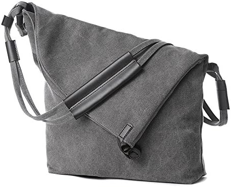 Nlyefa Women’s practical Canvas Crossbody Bag Shoulder Bag Messenger Bag Gray
