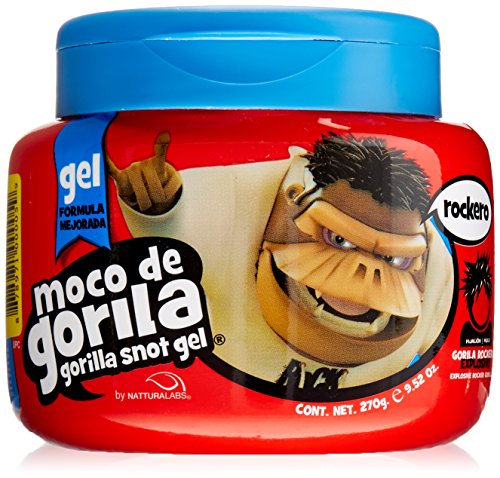 Moco De Gorila Rock Style Hair Gel 280ml - Cabello Estilo Rockero