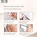 Blackhead Remover Tools 5-in-1 Anjou Blemish Pimple Comedone Extractor Acne Removal Kit Anti-bacteria Best for Nose Face Skin with Ergonomic Design