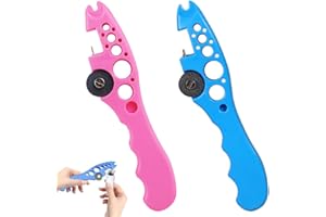 BOTATTRAECK 2 PCS Ampoule Opener Multifunctional Vial Opener Portable Ampule Breakers Wheel Ampoule Glass Bottle Opener for Home Beauty Salons