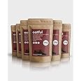 Oatful - Chocolate Brownie Overnight Oats (6 Meals) High Protein, No Added Sugar Breakfast - Gluten Free, High Fiber, Non GMO