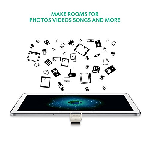 USB Sticks UGREEN 2 in 1 OTG Flash Laufwerk On The Go und USB 2.0 Speicherstick 16GB USB Memory Stick für Smartphone, Tablet, PC und mehr - 5