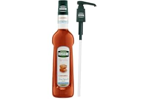 ‎MATHIEU TEISSEIRE Mathieu Teisseire Caramel Sirup 0% Zucker 1 x 700ml inkl. einer Teisseire Dosierpumpe
