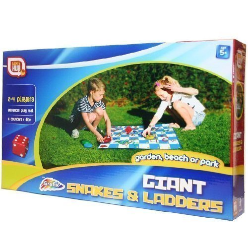 GIANT SNAKES & LADDERS TRADITIONAL BOARD GAME OUTDOOR FUN KIDS FAMILY GIFT TOY GIANT SNAKES & LADDERS TRADITIONAL BOARD GAME OUTDOOR FUN KIDS FAMILY GIFT TOY