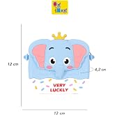 Ogi Mogi Toys Silikon Mavi Fil El &Ccedil;antası