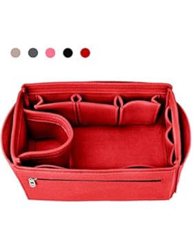 Hokeeper Felt Purse Insert Organizer, Handbag Organizer, Bag in Bag, Diaper Bag Organizer, Stand on Its Own,13...