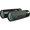 GPO German Precision Optics Passion ED 10x42mm Schmidt-Pechan Prism Binocular, Lightweight Binocular for Hunting, Wildlife Observation or Sports, Deep Green Magnesium Micro-Bridge & Body (B361)