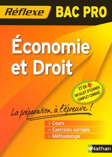 Download ECONOMIE ET DROIT REF BAC PRO Download ECONOMIE ET DROIT REF BAC PRO