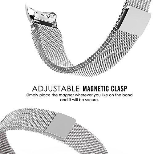 MoKo Samsung Gear Fit2 y Fit 2 Pro Correa de Reloj Pulsera Milanesa Loop Correa Acero Inoxidable Brazalete SmartWatch Banda Conector para Samsung Gear Fit 2 Pro Smartwatch Plateado reviews MoKo Samsung Gear Fit2 y Fit 2 Pro Correa de Reloj Pulsera Milanesa Loop Correa Acero Inoxidable Brazalete SmartWatch Banda Conector para Samsung Gear Fit 2 Pro Smartwatch Plateado
