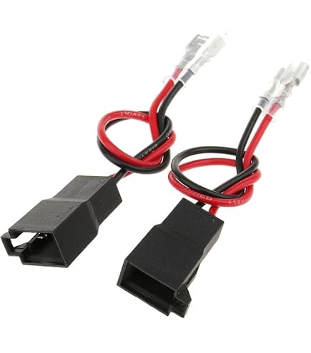 Tomzz Adaptateurs Haut-parleurs Mercedes CLK W208 – Anneaux 165mm Porte Avant Pour Haut-parleurs DIN