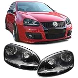 vw jetta mk6 scheinwerfer 1 Paar - (rechts + links) - Scheinwerfer - H7/H7 - mit Stellmotor - Schwarz - (SPORT Ausführung) -