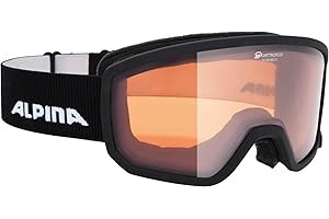 ALPINA SCARABEO S Q - Verspiegelte, Kontrastverstärkende & Polarisierte OTG Skibrille Mit 100% UV-Schutz Für Erwachsene