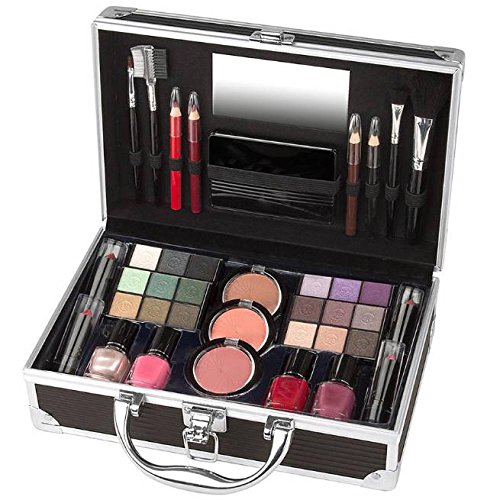 Boulevard de Beaute Schminkkoffer 44 tlg Kosmetik Koffer Schminke Schminkset NEU