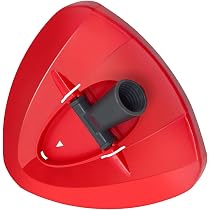Eyluck 10 Ricambi Per Mocio Rotante In Microfibra - Testine Pulisci Pavimento 360° Diametro 14,5 Cm