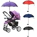 Kungfu Mall Baby Pram Pushchair Buggy Stroller Umbrella Sunshade Parasol Brolly Sun Canopy (Orange)