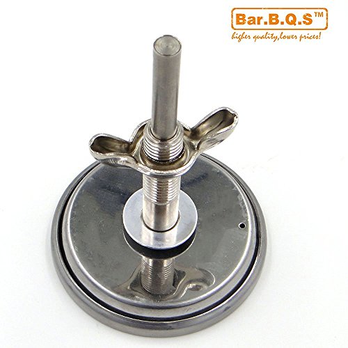 Bar.b.q.s 01T08 New BBQ Smoker Grill Temperaturanzeige Temp Barbecue Camp Camping Koch Indoor-Outdoor-Oval-Form Fleischthermometer - 4