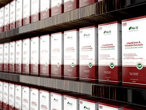 Liquid Iron Supplement 1 Litre | 50 Day's Supply | Fortified with Vitamins and Herbal Extracts | Includes Vitamin B2, B6, B12 & Vitamin C | Great Tasting Vegetarian & Vegan Liquid Iron by Nu U Nutrition - Image 6