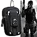 Produktbild Hüfttaschen 1000D Nylon, ARMRA Taktische Tasche Draussen Camping Militär Brieftasche Beutel Telefon Fall Hüllen für iPhone 7/7 Plus / 6/6 Plus / Samsung Galaxy S8 / S8 Plus / S7 / S6 / LG (Schwarz)