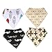 Price comparison product image Nuolux Bandana Dribble Feeding Saliva Towel dribbeln Triangle, Pack of 4