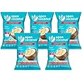 Open Coconut – Baked Premium Coconut Chips with MCT Oil 30 gm Each Pack of 5 | Sour Cream and Onion Flavour | Tasty & Crispy | Snacks for Adults and Kids | No Preservatives | Vegan | Fresh & Delicious