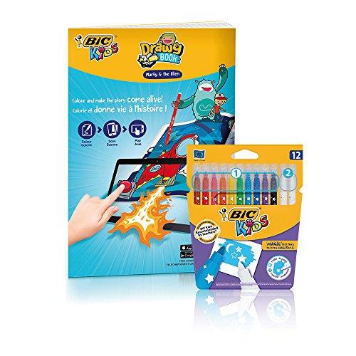 BIC KIDS Malbuch zum Spielen und Malen in 3D mit Augmented Reality - 6