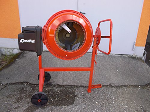 LESCHA Profi Betonmischer Mörtelmischer SM 145 S 230V Fußbremse ***NEU/2.WAHL*** - 3