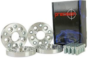 Precision 20mm Wheel Adapters | 5x100 Hub to 5x112 Wheel | 2 Pairs | For Volkswagen Polo | SFP-4AD03