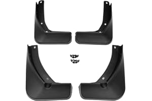 AXYP 4pcs Car Rubber Mudguards, For VW Passat B8 2015-2019 Front Rear Splash Guards Auto Fender Protection Styling Body Accessories, With Installing Mounting Screws Easy Fit Mud Flaps