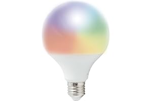 energeeks - Bombilla Inteligente LED - Multicolor RGB - Casquillo E27-11W - 1055 Lúmenes - Temperatura Ajustable - WiFi + Bluetooth - Compatible con Alexa y Google