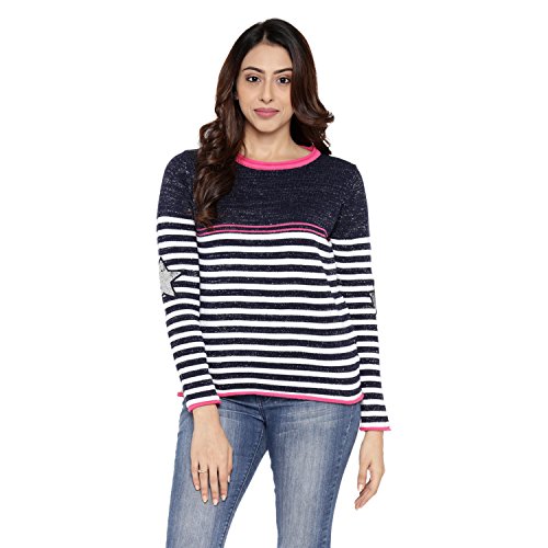 Honey by Pantaloons Womens Round Neck Sweater RS.599 (60.00% Off) - Amazon Honey by Pantaloons Womens Round Neck Sweater RS.599 (60.00% Off) - Amazon